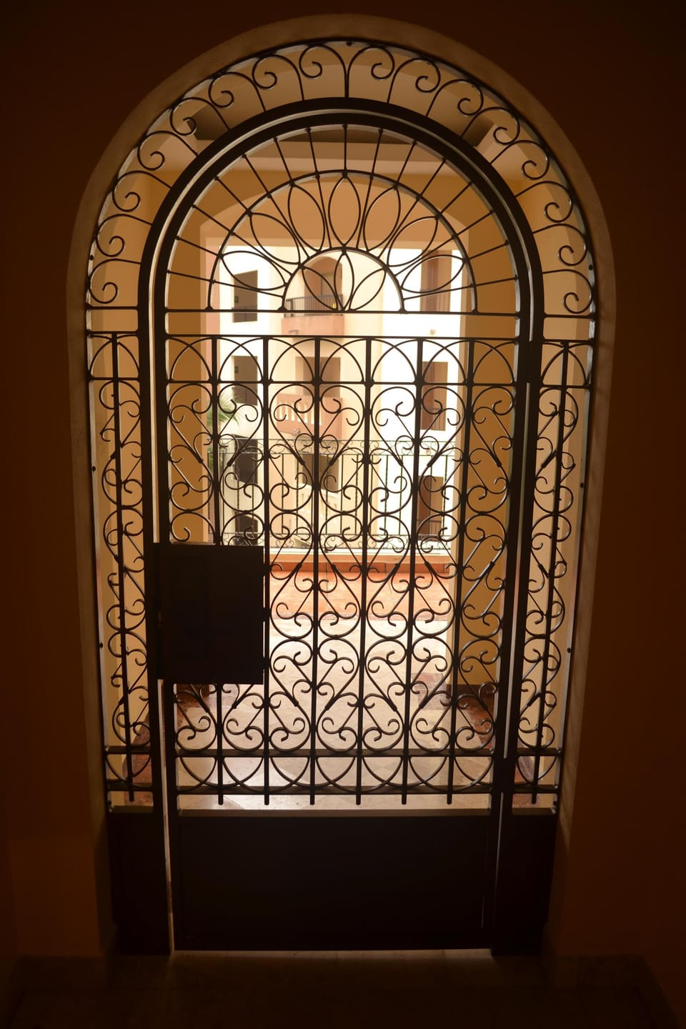 entrance to our villa , 1507