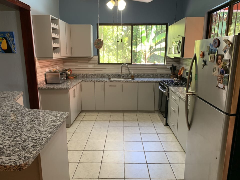 Plenty of room to cook and mingle 