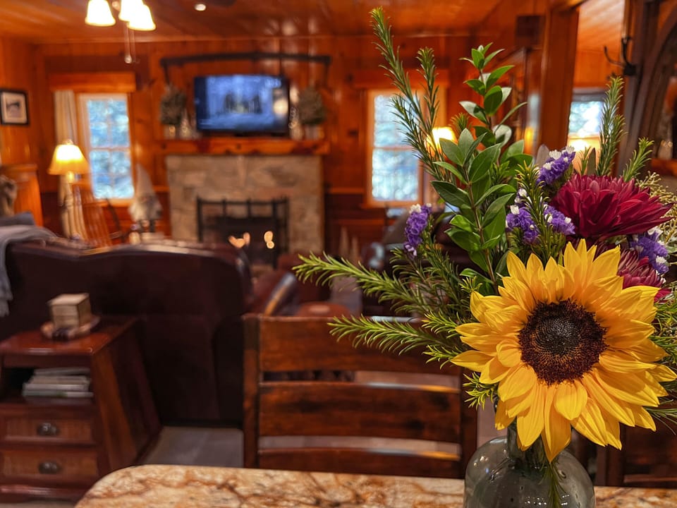 Attractive view of living room