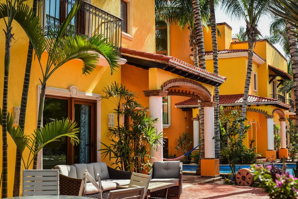 Front terraces seating & lounge areas