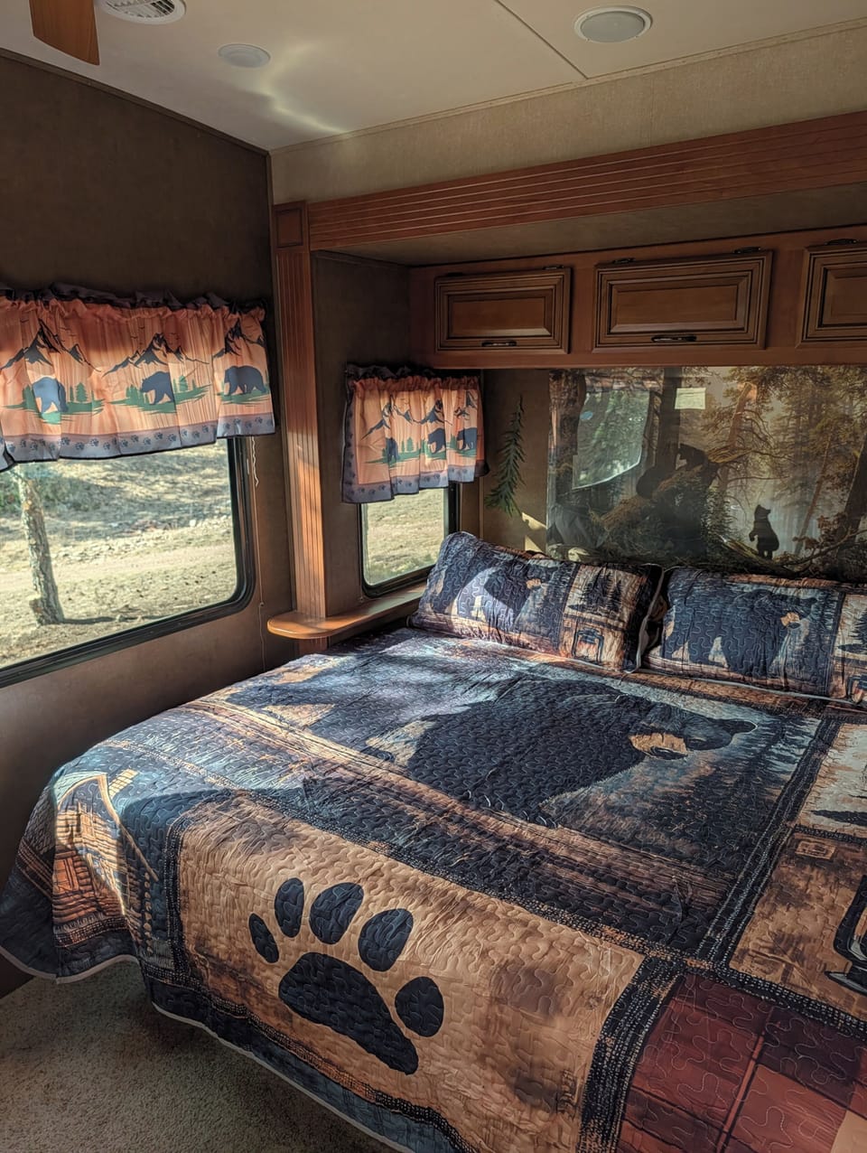 King bed in the master 