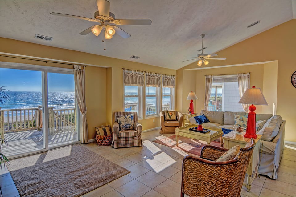 Expansive ocean views