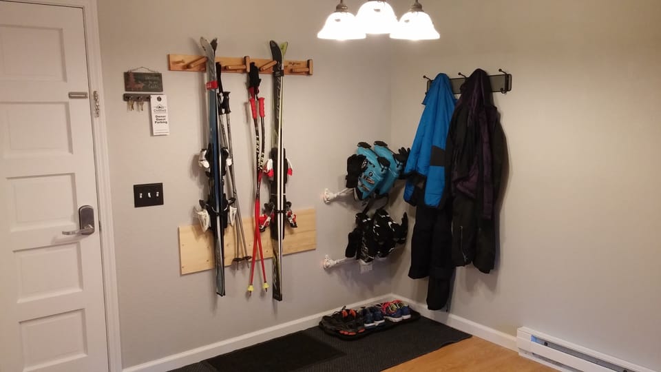 Equipment Corner - Ski/Board Rack, Electric Boot Dryers