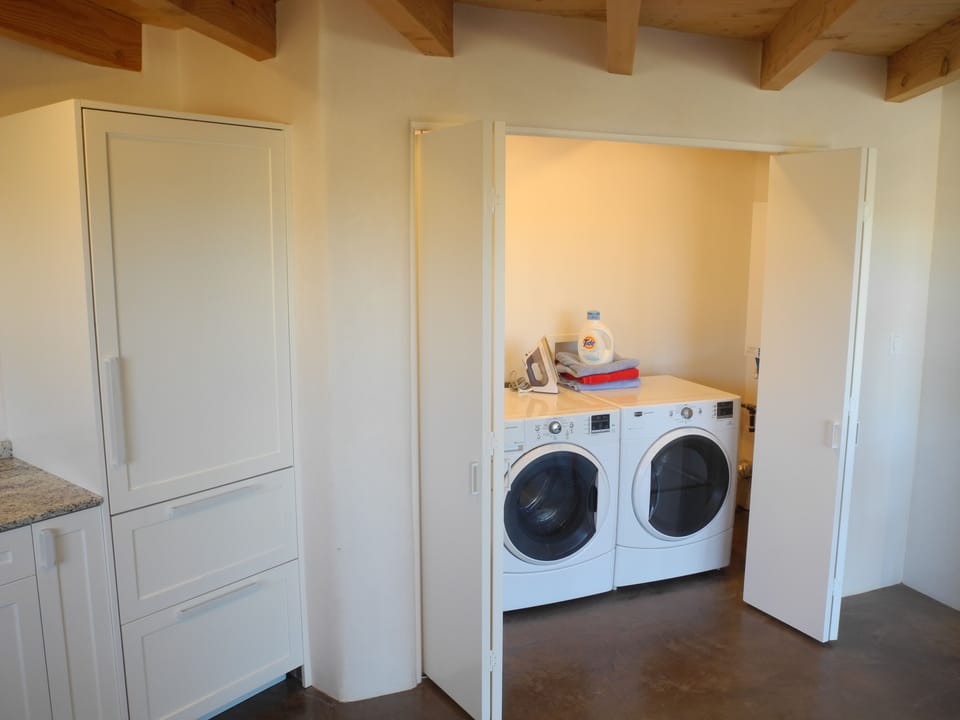New energy efficient Maytag washer/dryer.