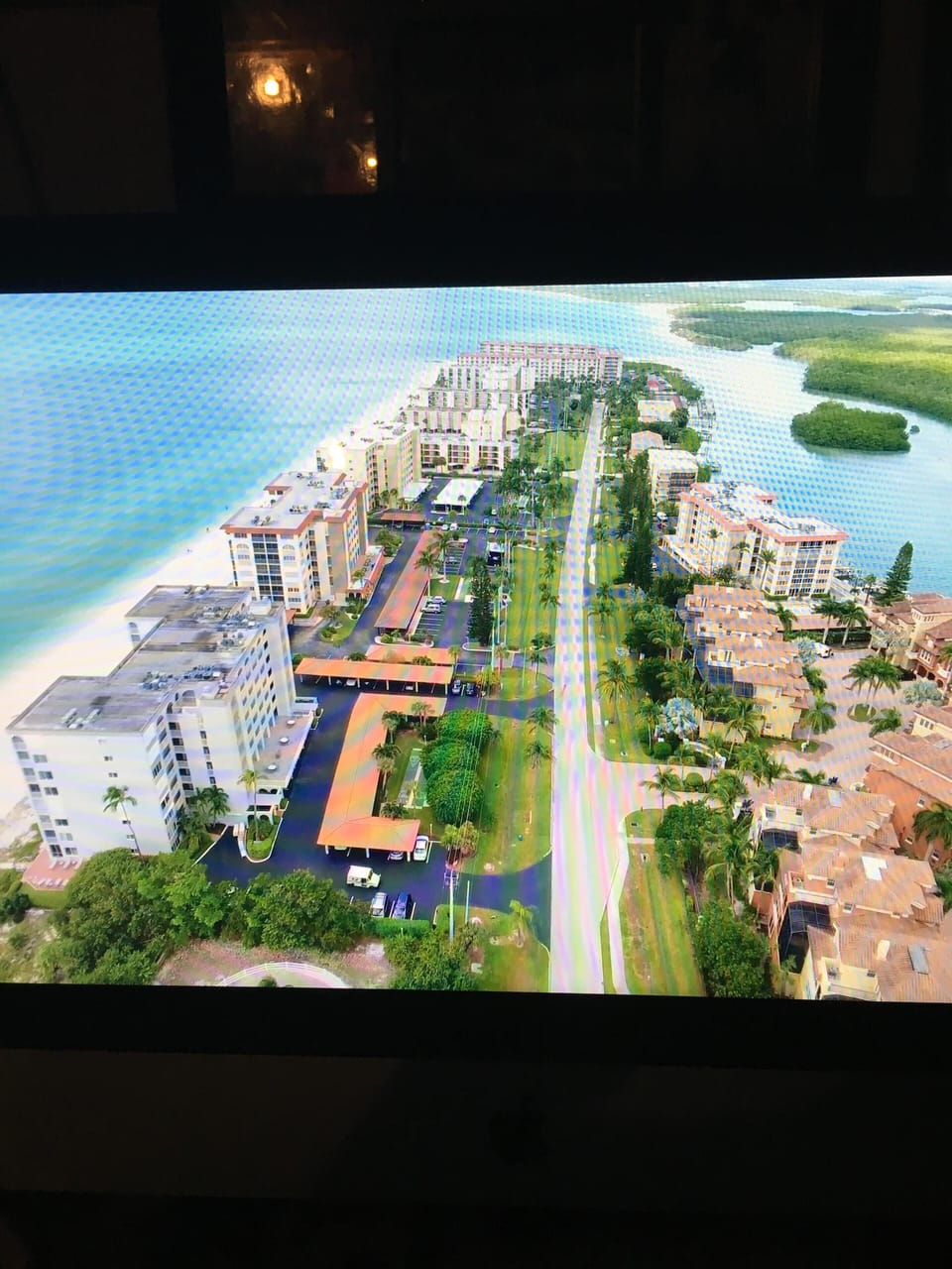 Drone view of area. 
