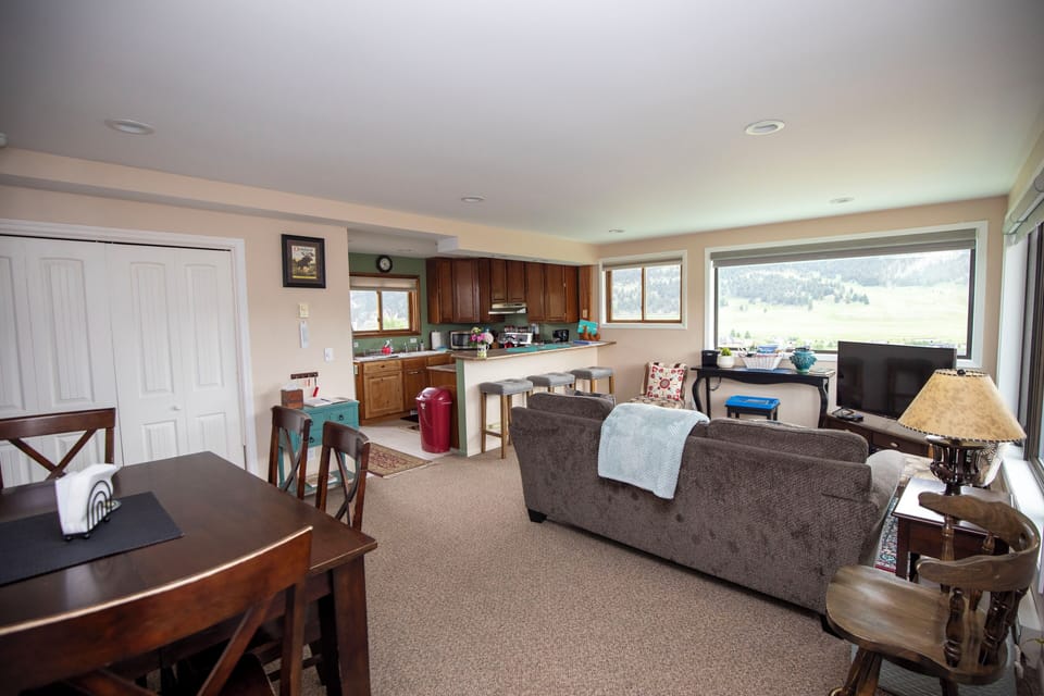 Living Room and Dining Area