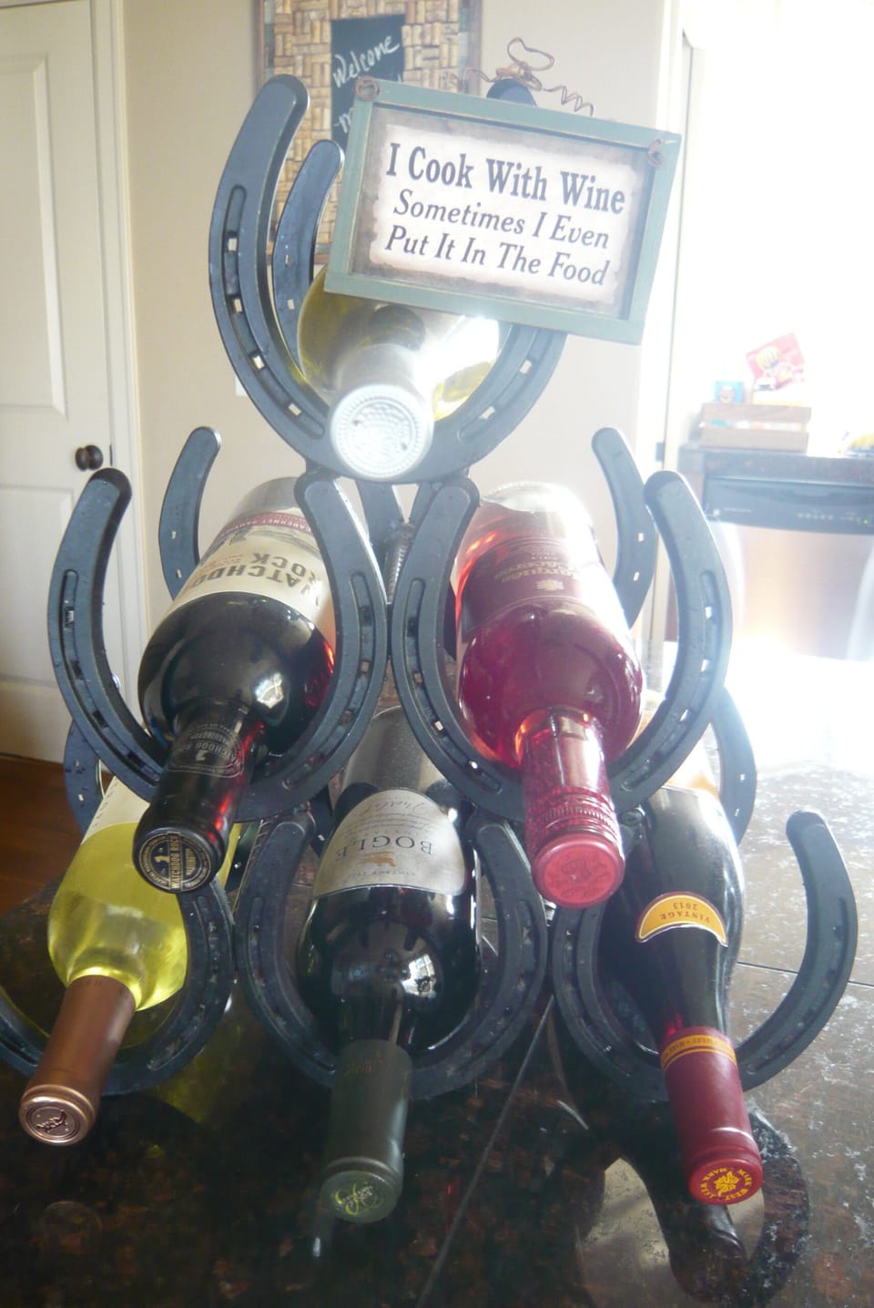 Participate in the wine exchange! Enjoy a bottle, leave a bottle.