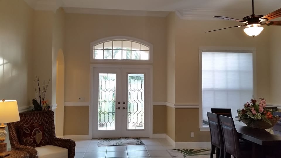 Inside home entrance and the Foyer.