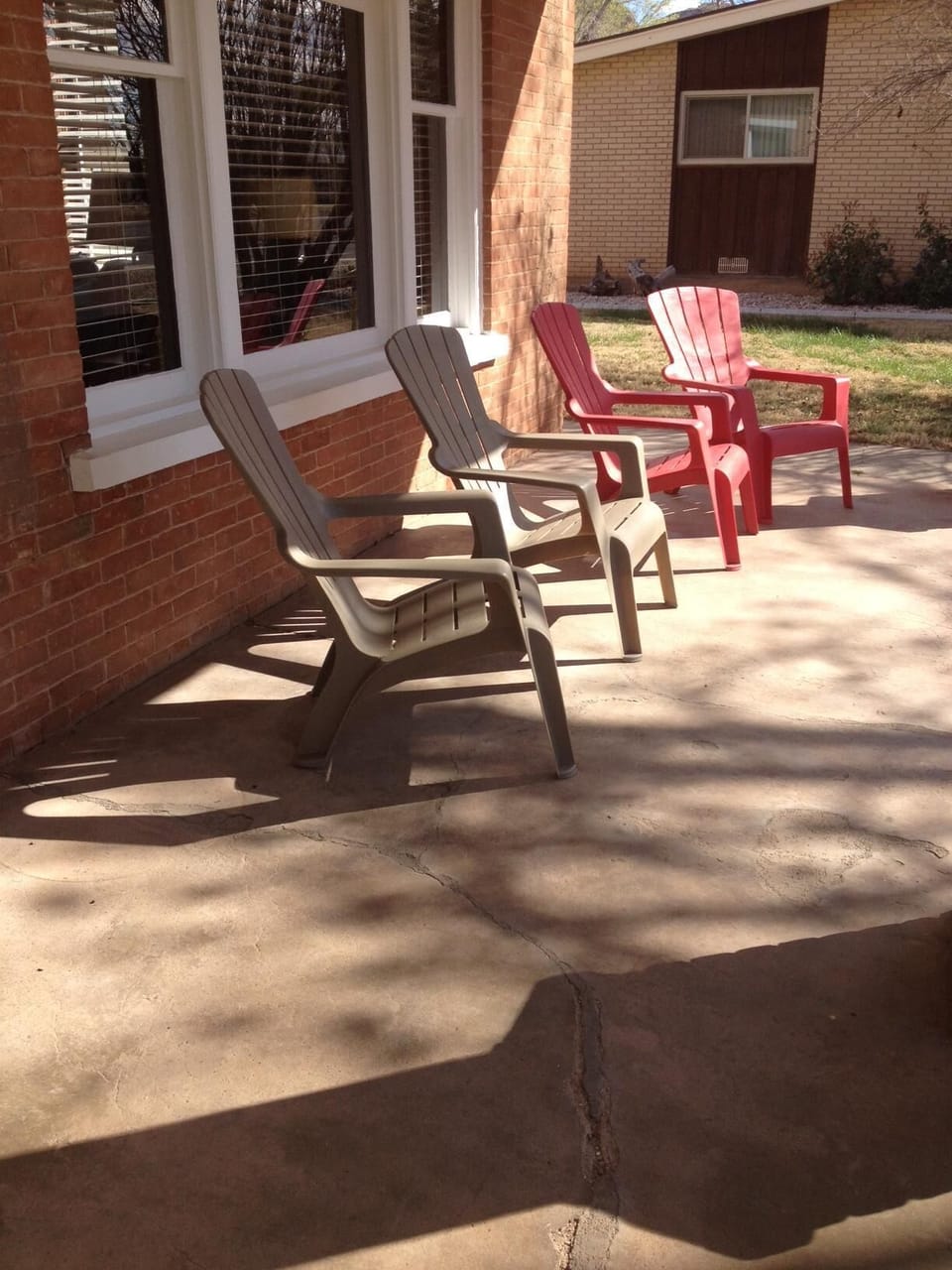 Sit on the front porch and watch the sunset after a busy day.
