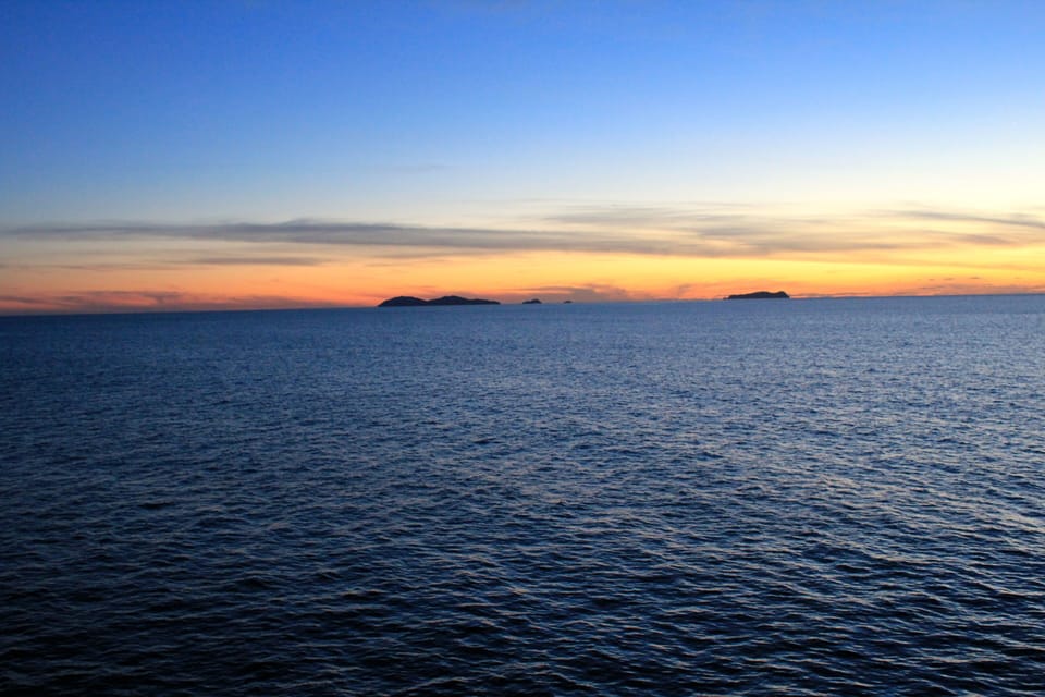 Coronado islands at Sunset
