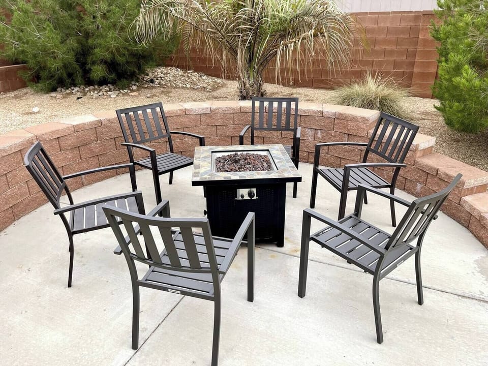 Fire pit area