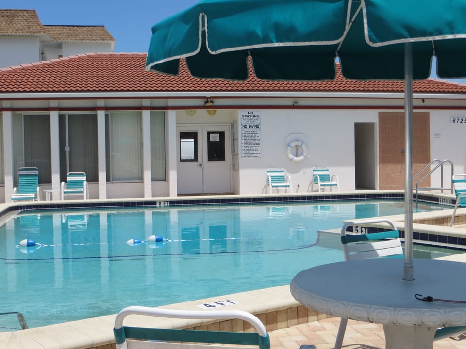 heated pool