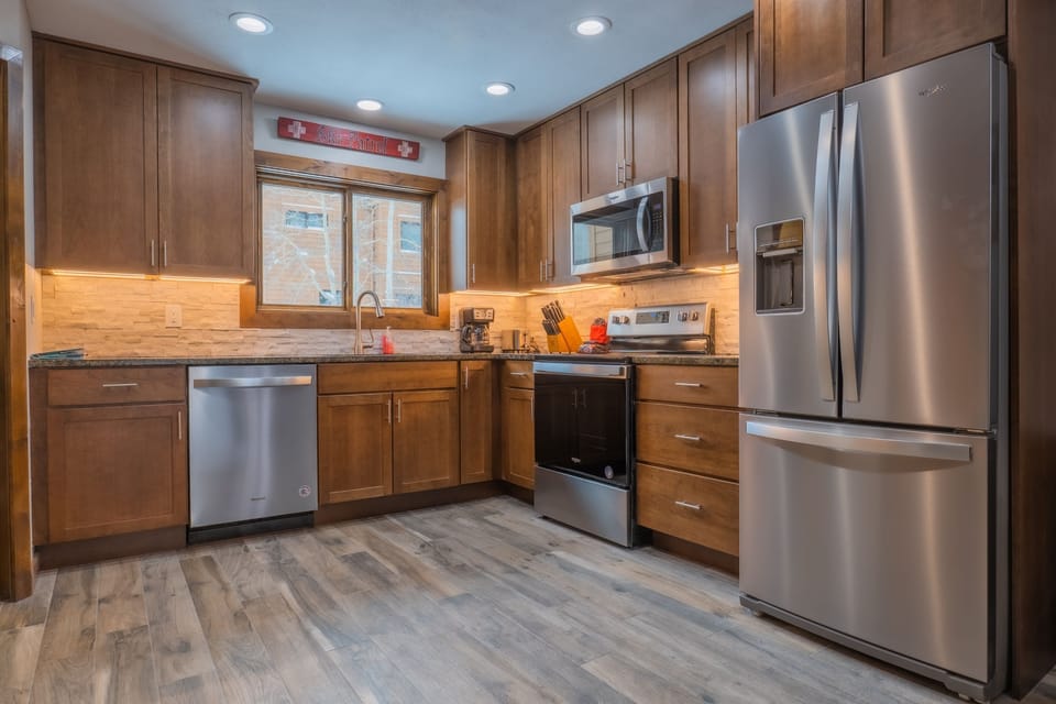 Brand new fully stocked kitchen