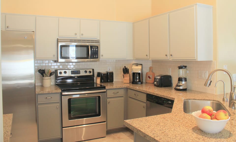 Well equipped kitchen