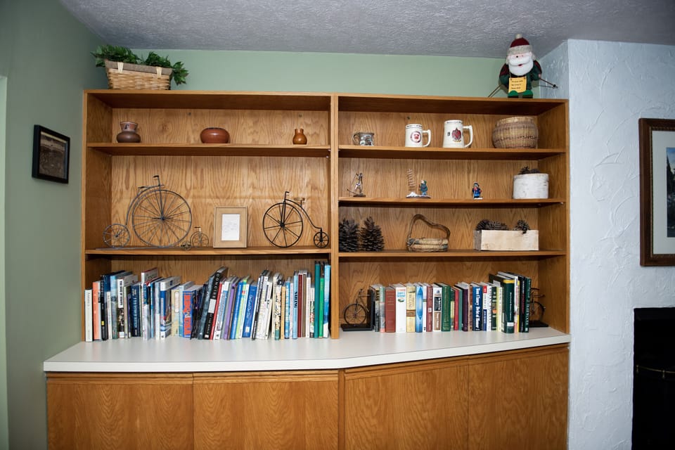 Grab a book from the library