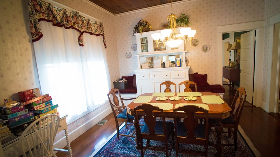 Roomy Dining Room