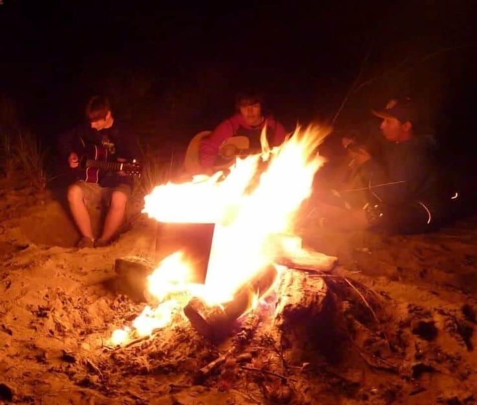Music on the beach