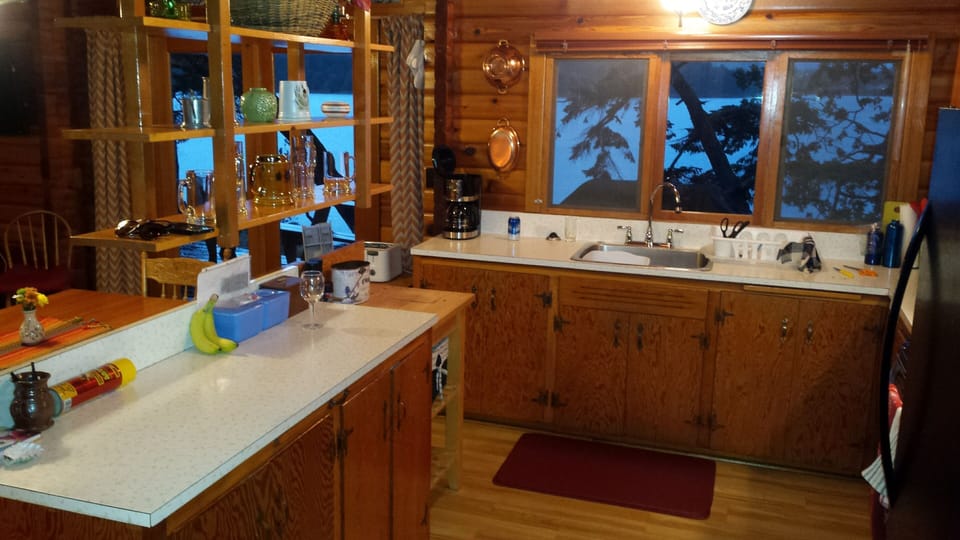 Check out the view from the kitchen sink!