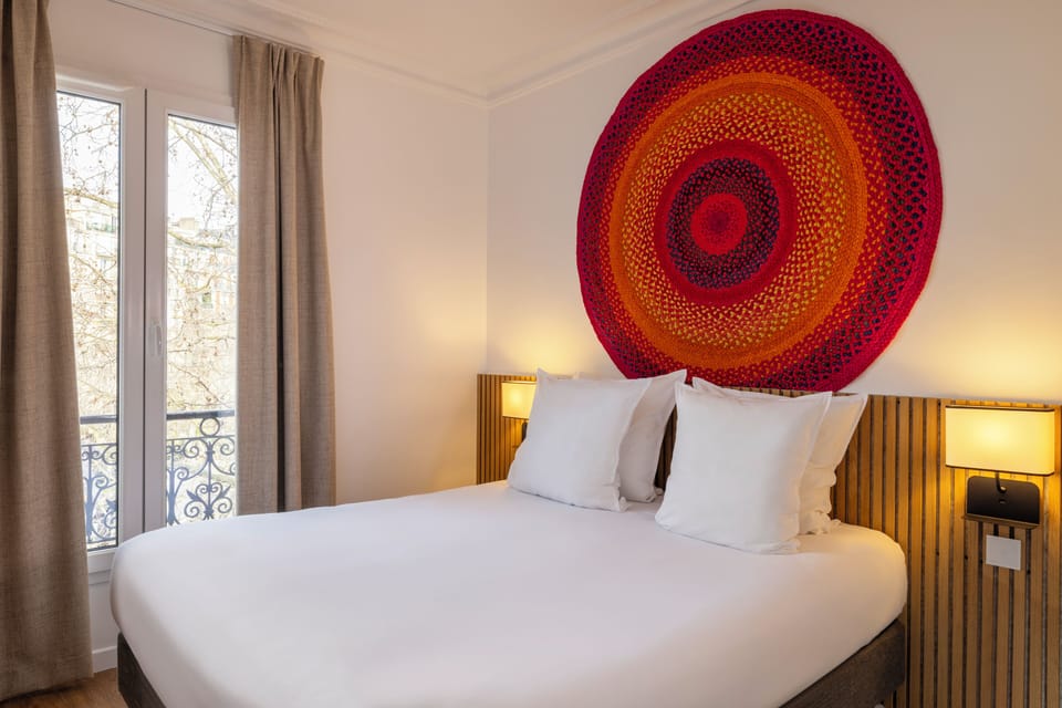 Double Room | Desk, laptop workspace, blackout drapes, soundproofing