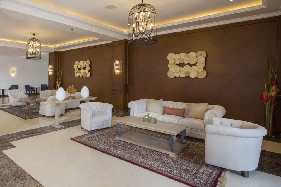Lobby sitting area