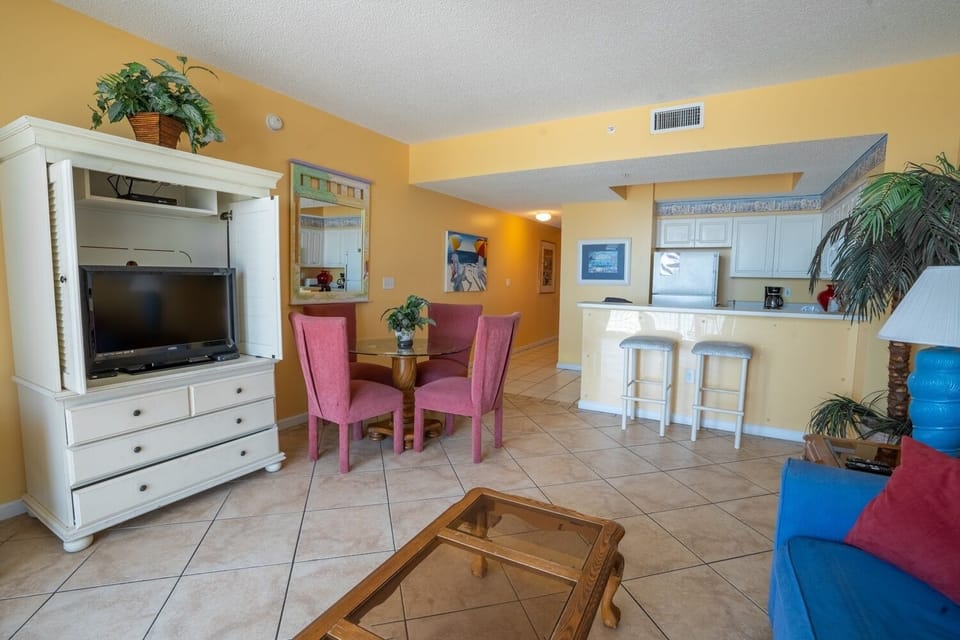 Condo, 1 Bedroom | Living area | TV, DVD player