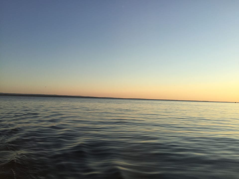 View down by the water: feels like heaven 