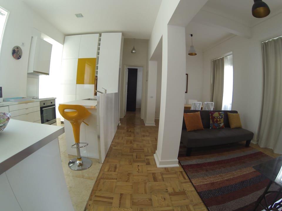 Sala e cozinha