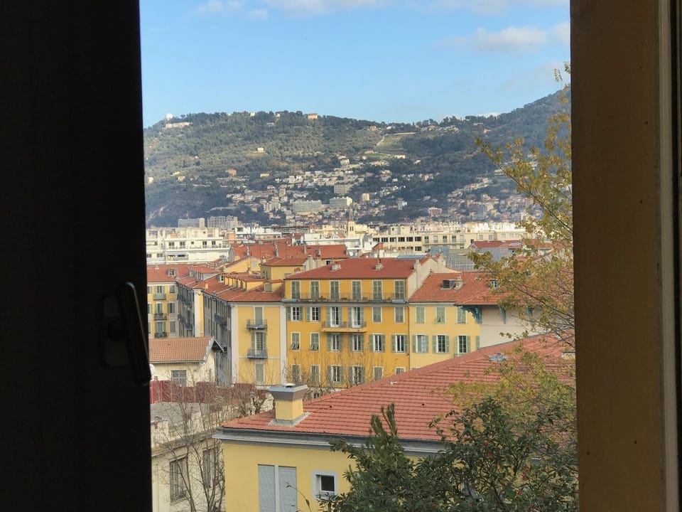 view from the kitchen 