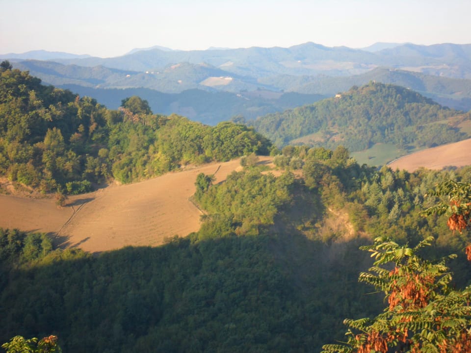 view over the hills
