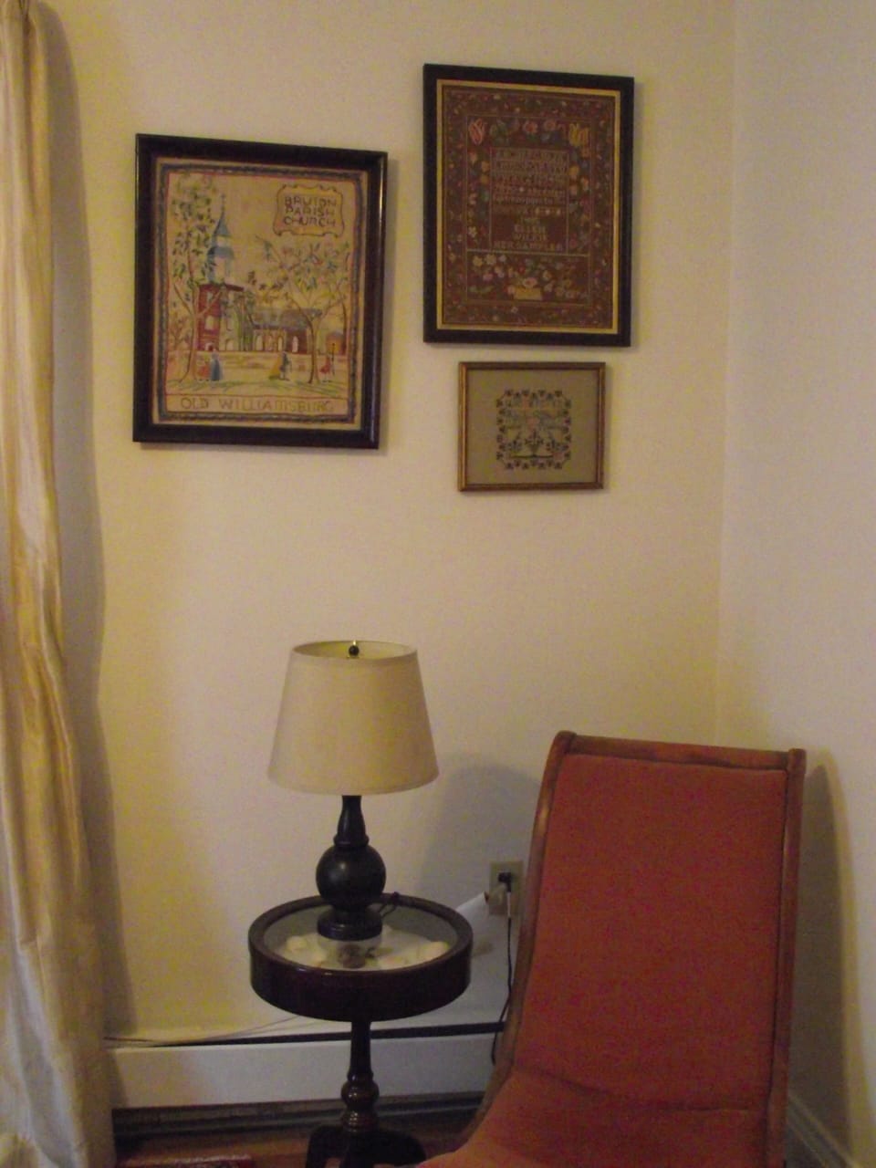 Sitting area of master bedroom
