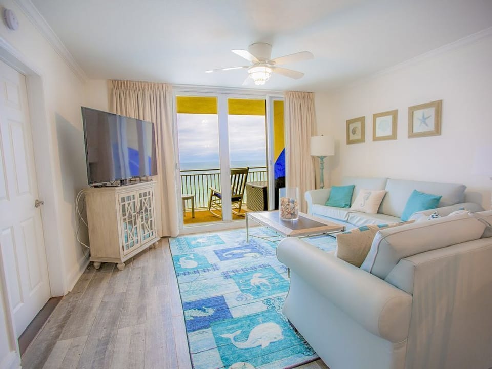 60 inch TVs in all rooms. Three of them. Use VUDU, NetFlix, Hulu, etc. 