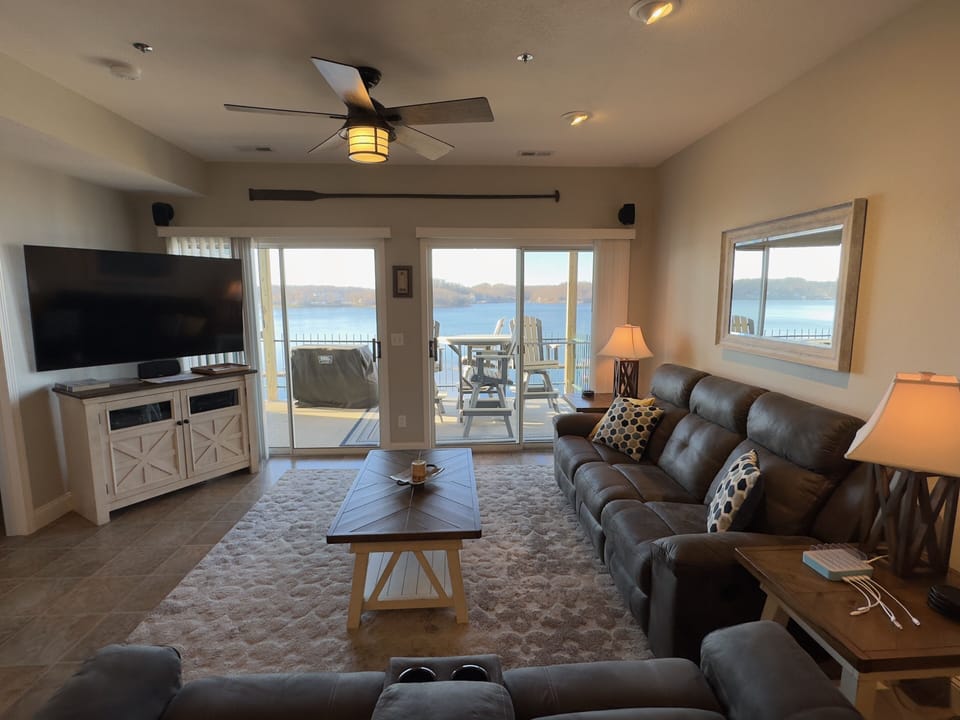 Plenty of seating and wonderful views!
