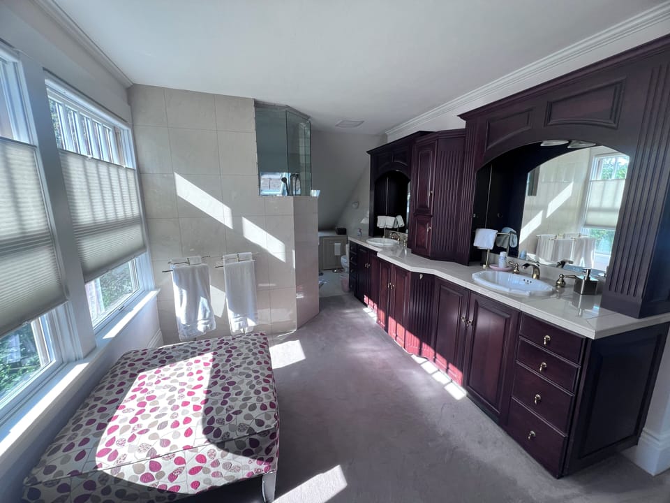 Master bathroom.