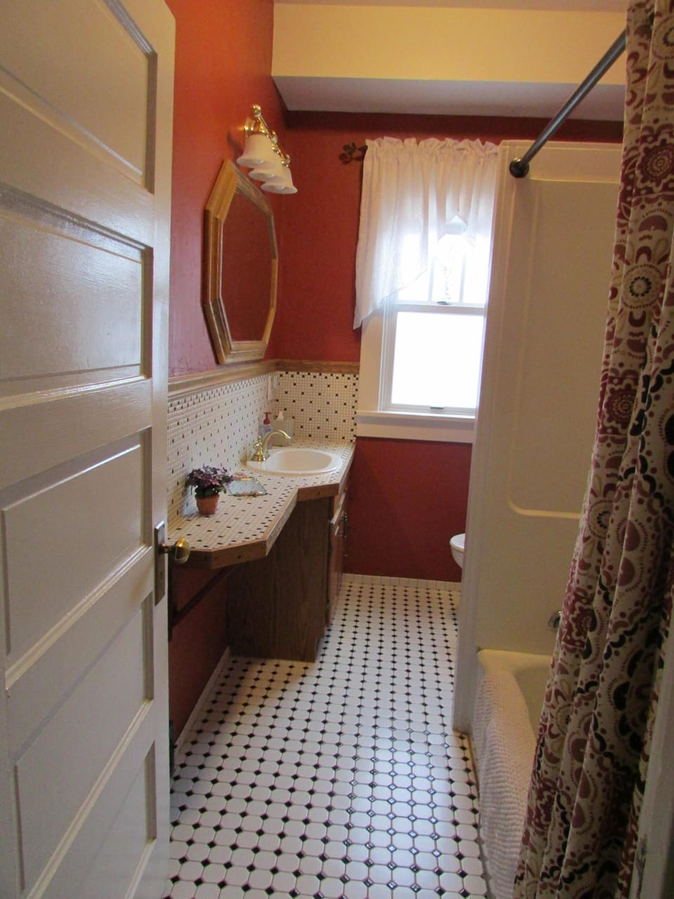 Downstairs bathroom.