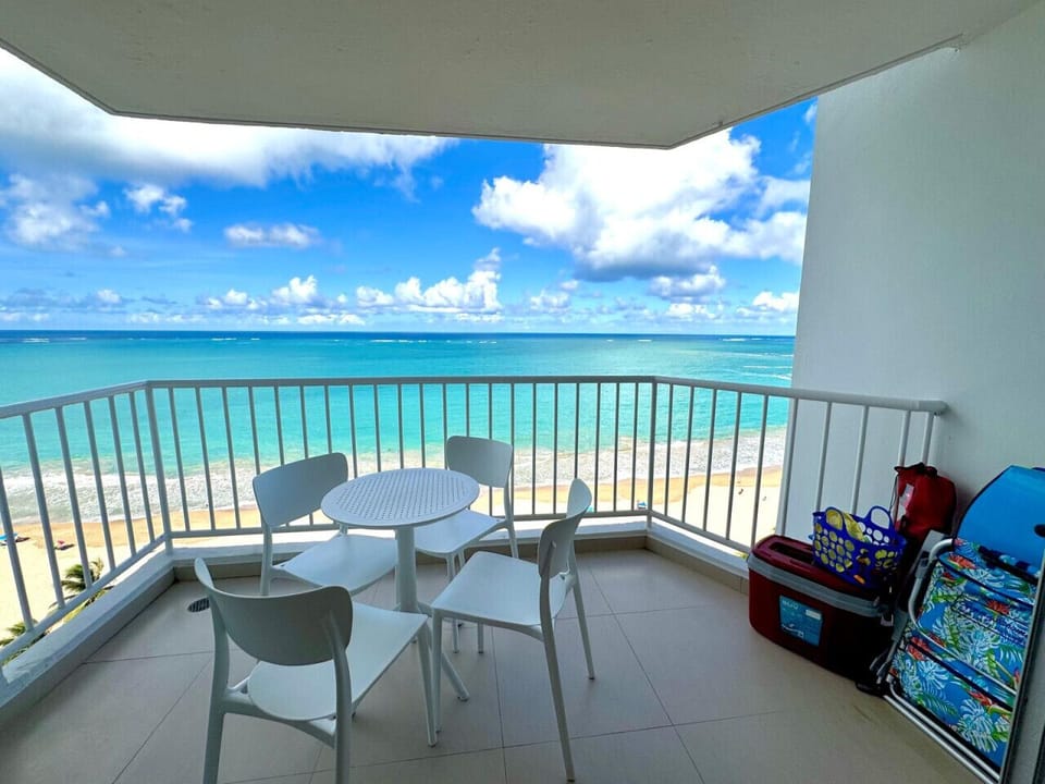 Beachfront Balcony