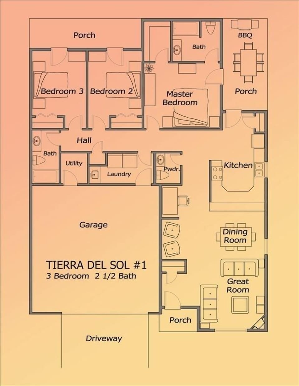 Floor Plan
Single Level!