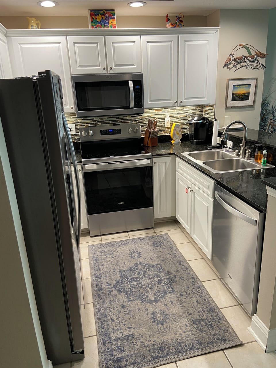 All new Whirlpool appliances in the kitchen - 2025.