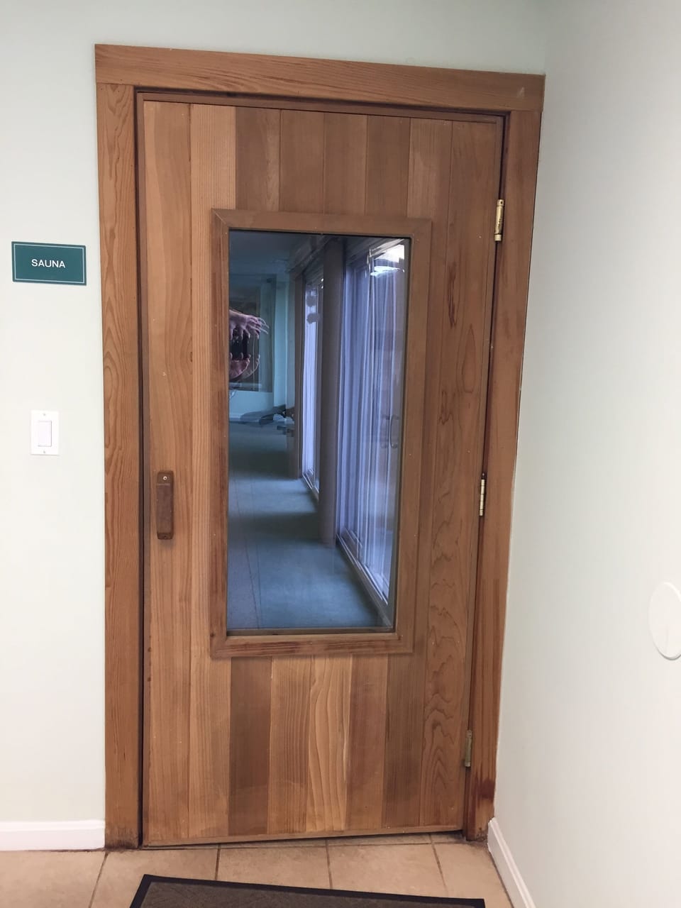 Sauna in Fitness Room