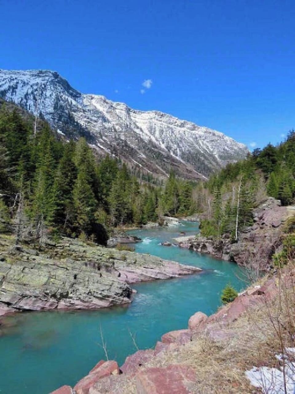 Glacier Park Scenery