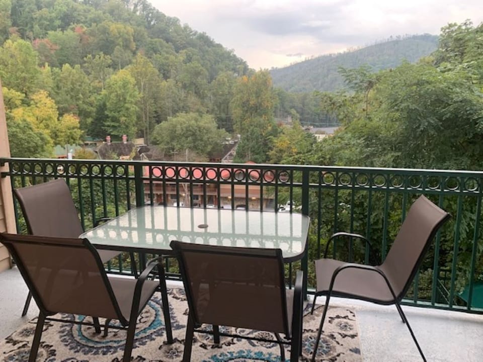 Amazing view from living room balcony.