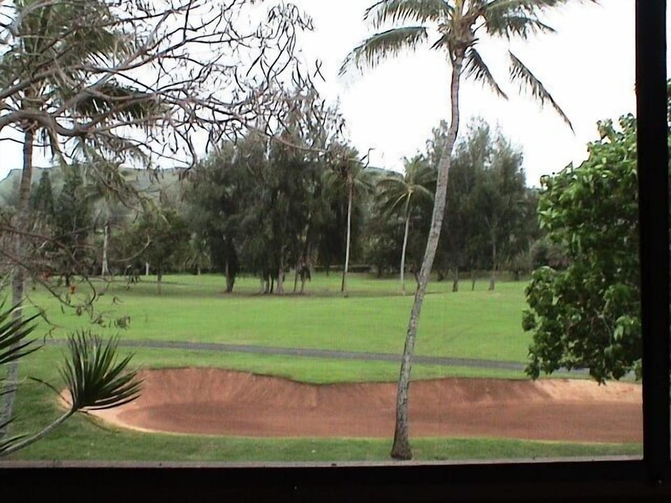 Lanai View of Fazio Golf Course Third Fairway. 