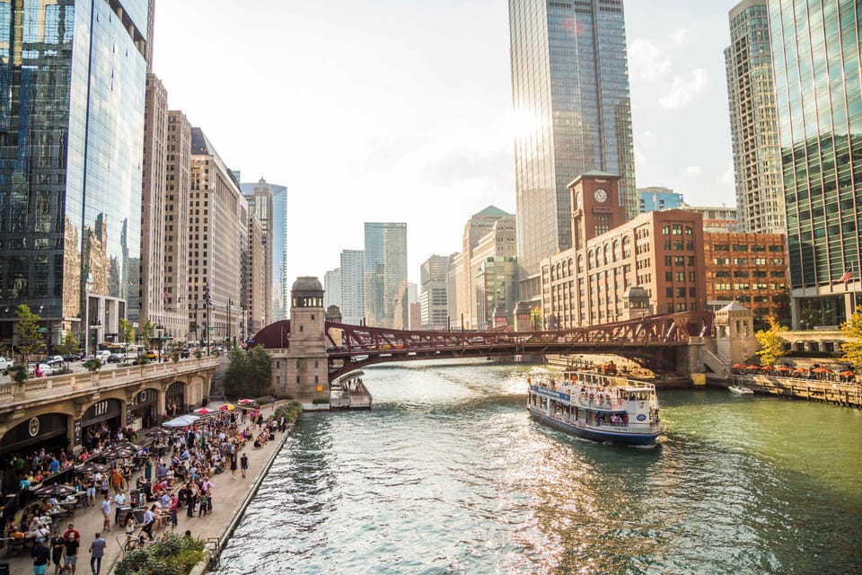 The Riverwalk is just 4 block south