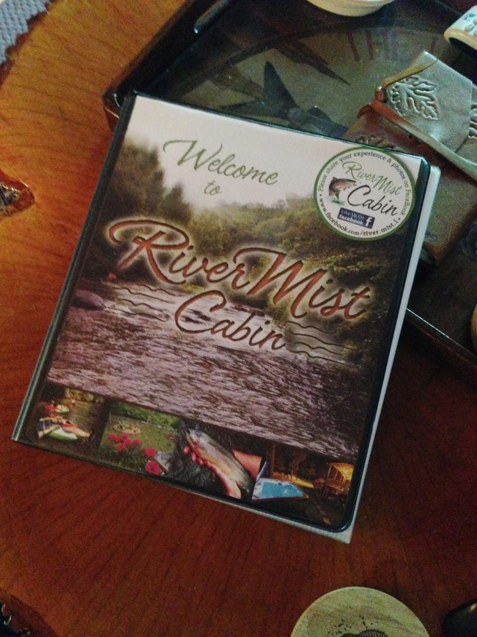 We have all types of local info of what to do up here in our Welcome Book