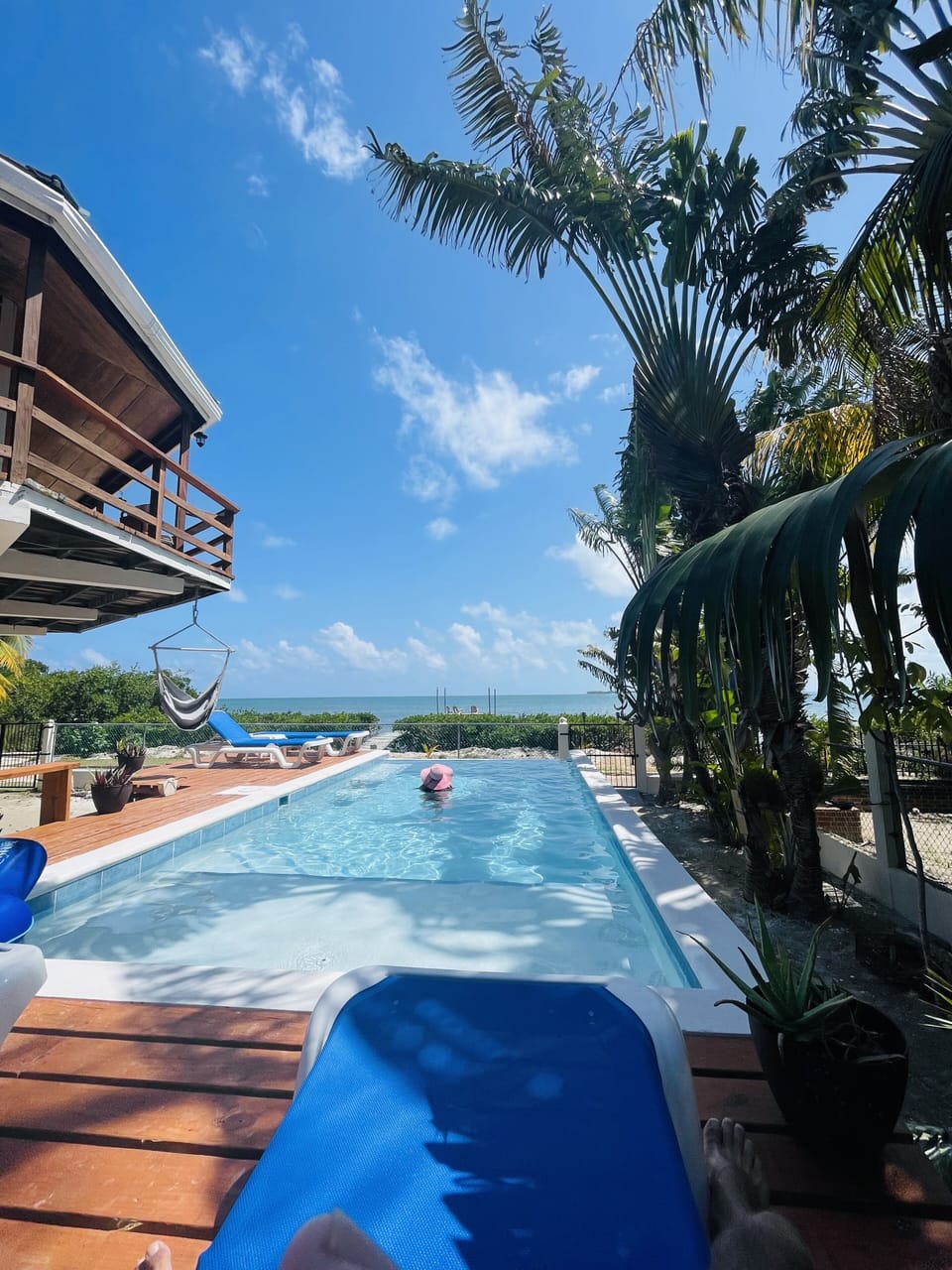 Infinity pool view 