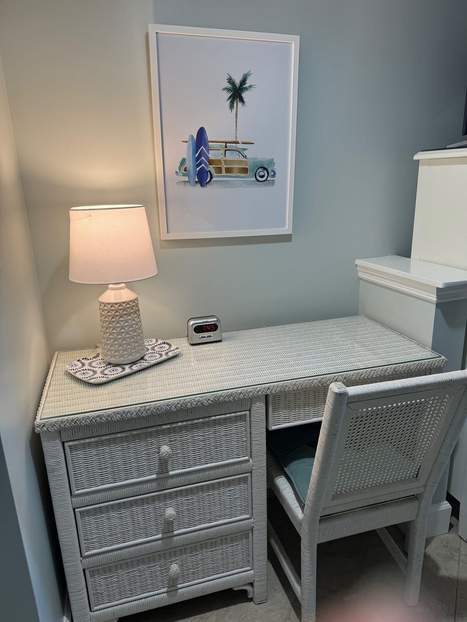 Desk Provided if Need It
