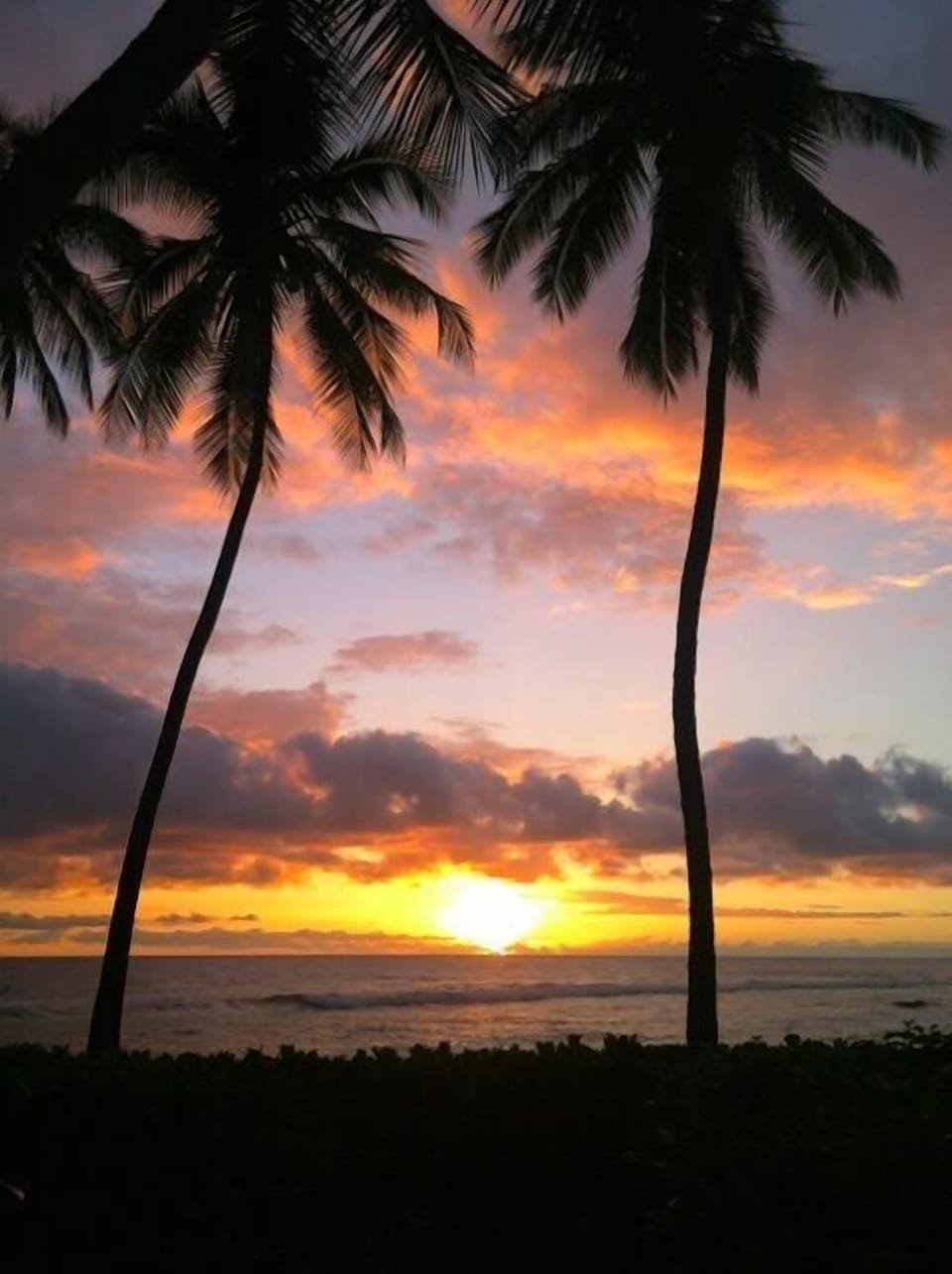 Kona sunset from lanai