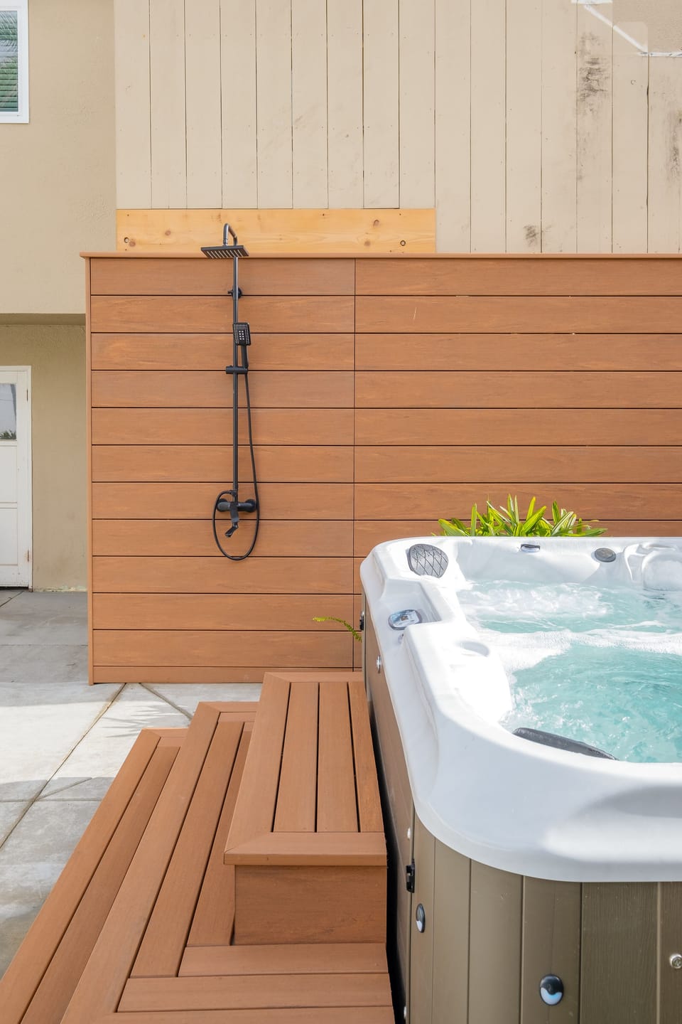 Outdoor shower for your convenience