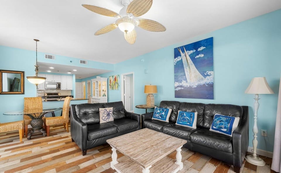 Beachfront Living Room 
