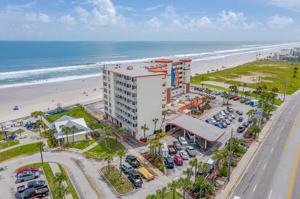 Resort is right on beach !