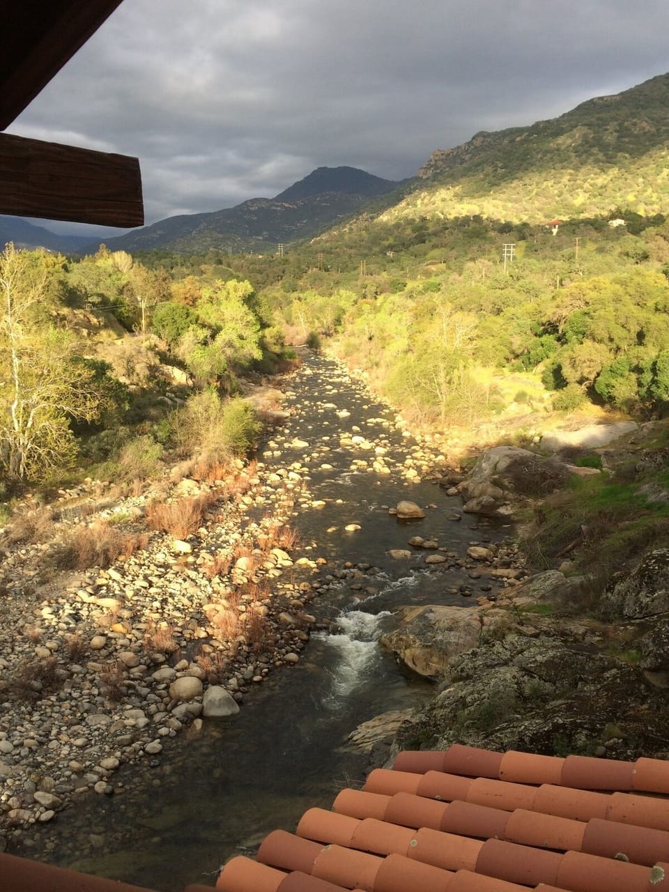View from master bedroom